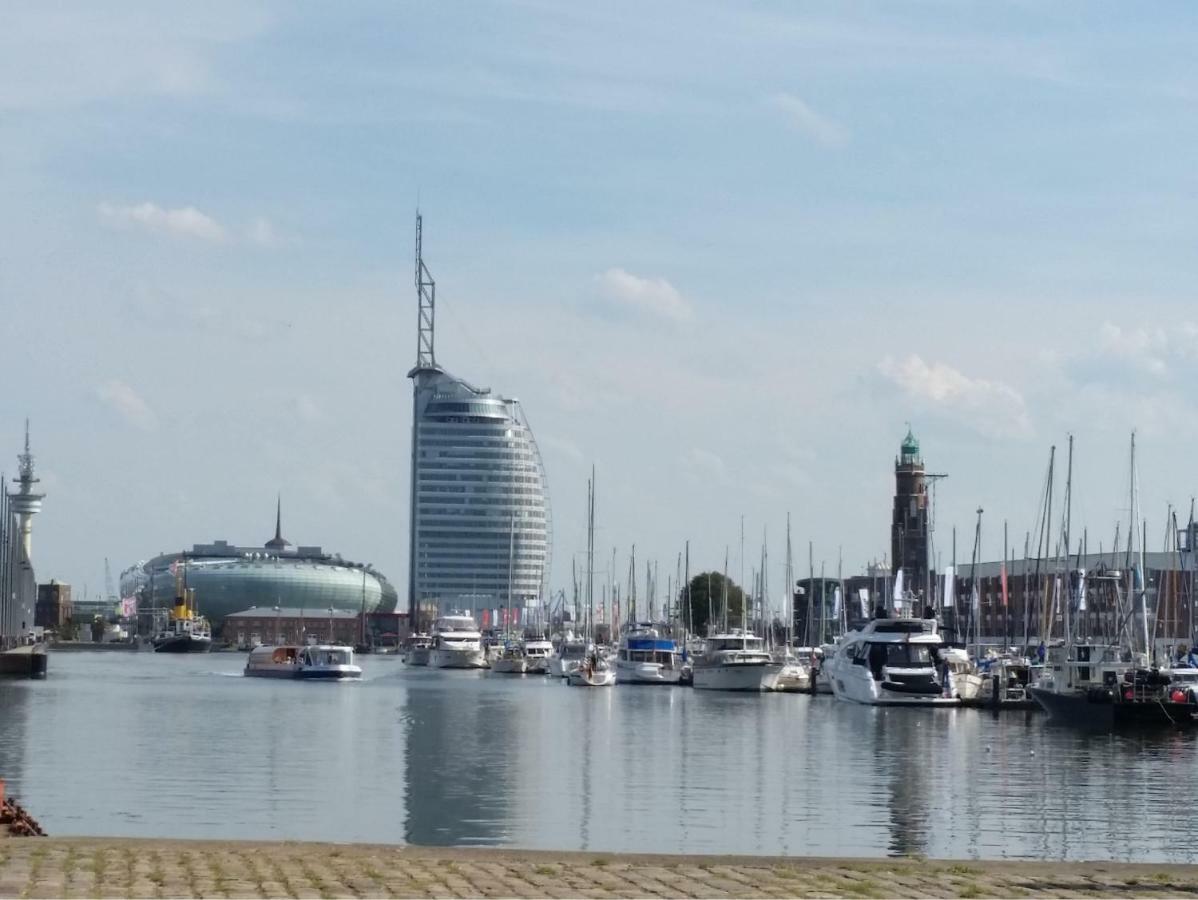 Ferienwohnung Koralle - Am Wasser Бремерхафен Экстерьер фото